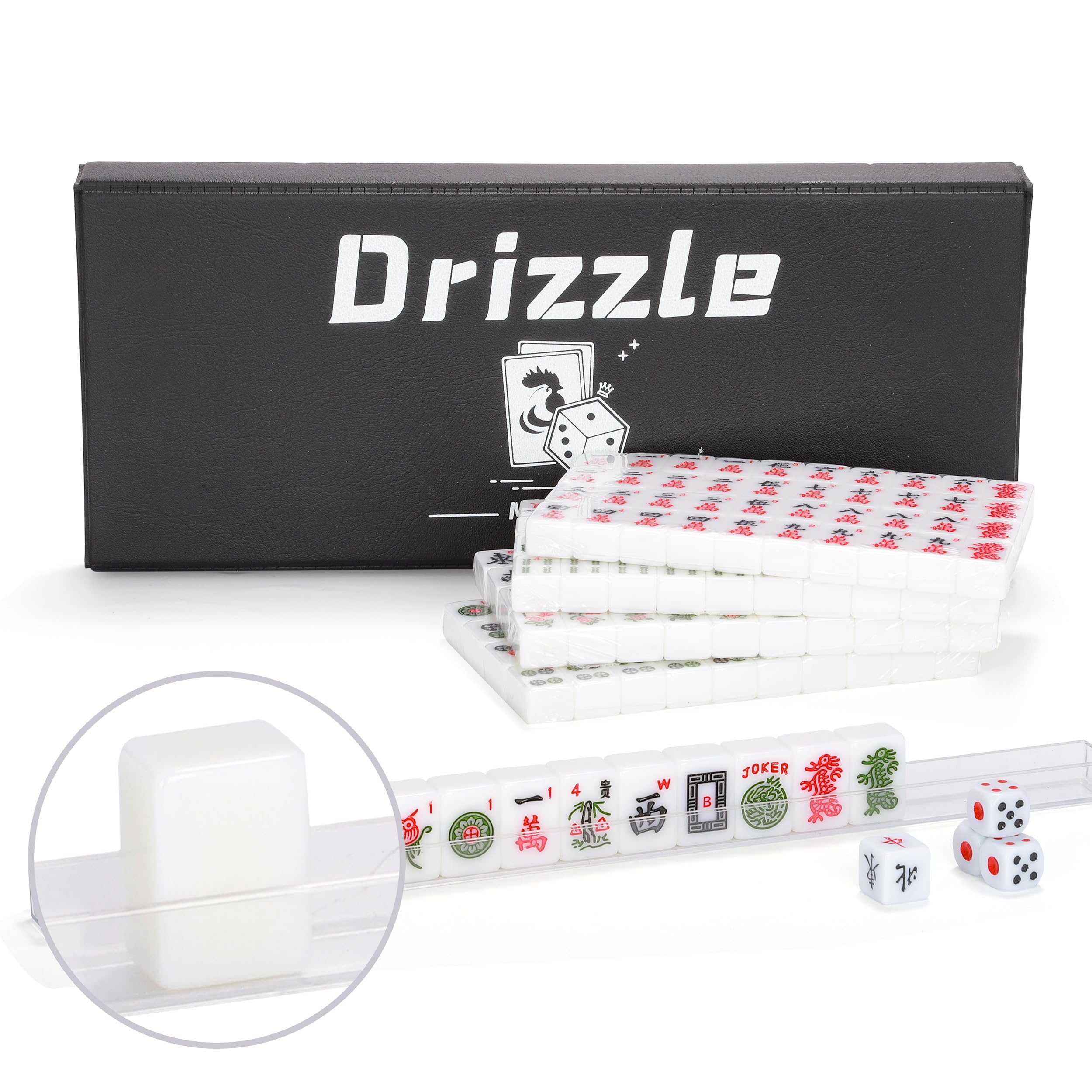 Amazon.com: drizzle American Travel Mahjong Set Mini 20mm with